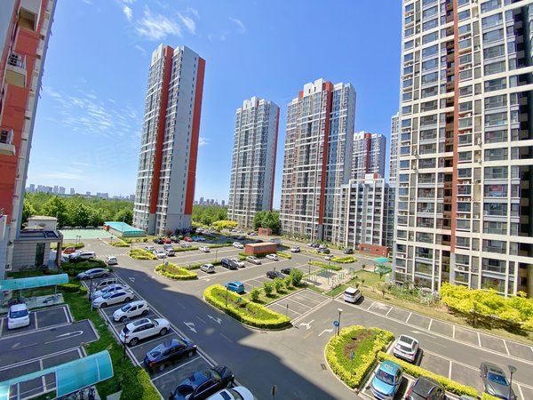 天津西青李七庄学府花园(西青)大阳台!落地窗!采光好!