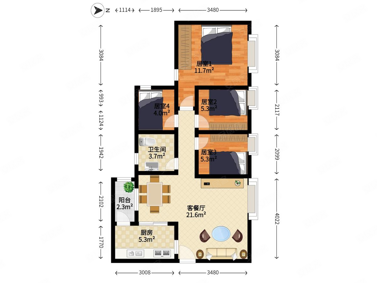 近地铁近口岸,生活配套齐全,业主诚心出售,价可谈,宣嘉华庭二手房,470