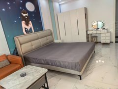 溧阳城中奥体中心中关村附近，精装修一室一厨一卫，1米8大床，拎包入住出租房源真实图片