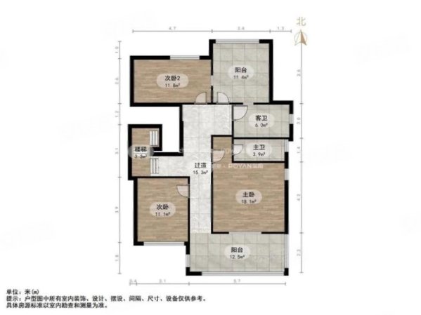 国华印象山语墅(别墅)5室3厅4卫330.36㎡南北2700万