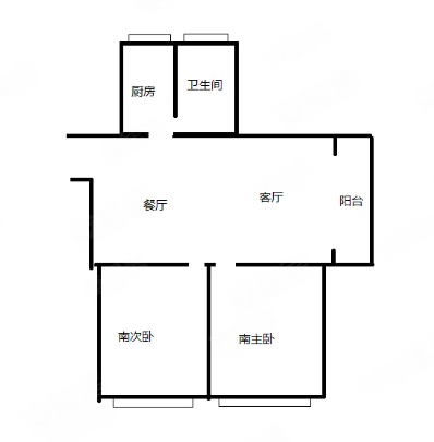 舜峰家苑3室1厅0卫96.09㎡南350万