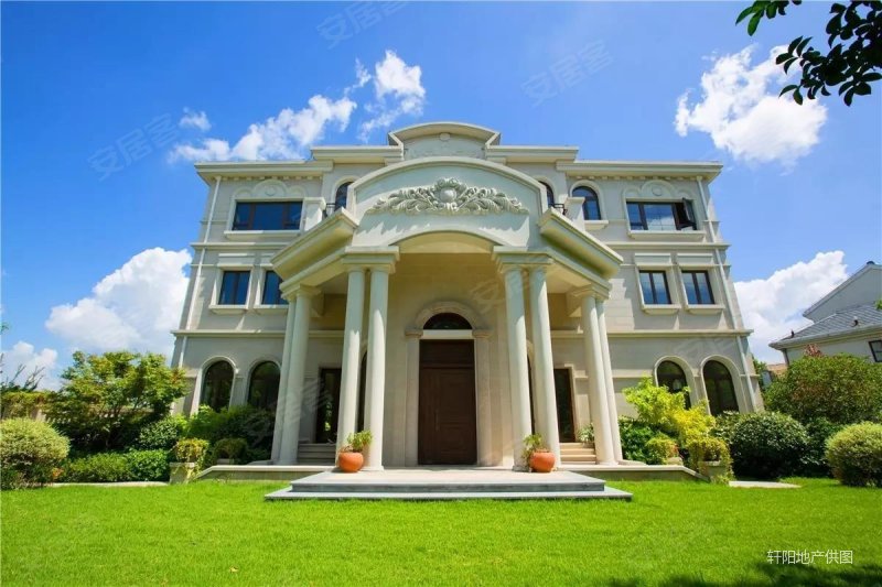 云湖御墅法式独栋别墅带私家游艇码头一线临湖真正的豪宅