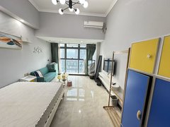 东莞南城南城车站浙商大厦 单间 采光好 拎包入住 近地铁 九成新 业主急租出租房源真实图片