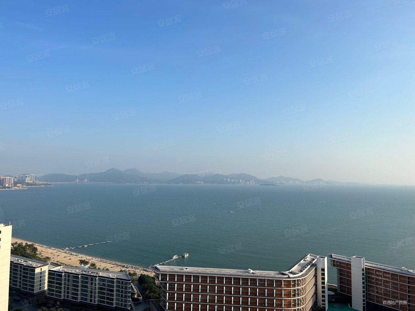 小径湾听海轩高层一线海景两房92平米出售,价格美丽,华润小径湾二手房