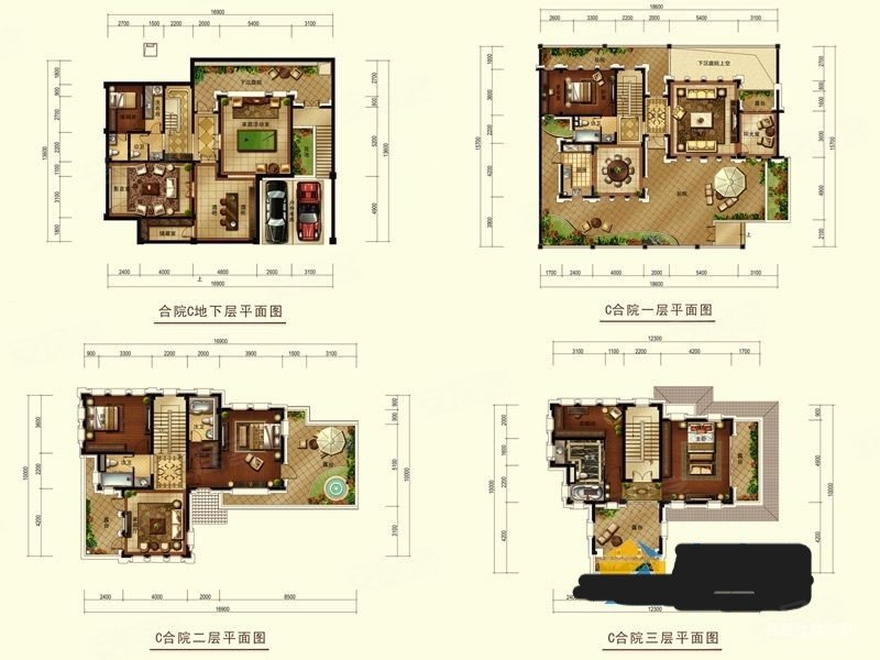城泰凡尔赛宫(别墅)二手房,430万,4室2厅,3卫,238平米-南昌安居客