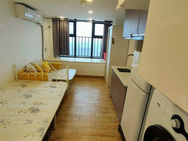 无锡新吴新安佛奥天佑城国家软件园旁,天佑城精装一室一厅公寓,家电