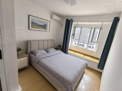 徐州云龙新淮中心无中介 可短租 云龙万达 绿地瀛海 精装主卧 拎包入住出租房源真实图片