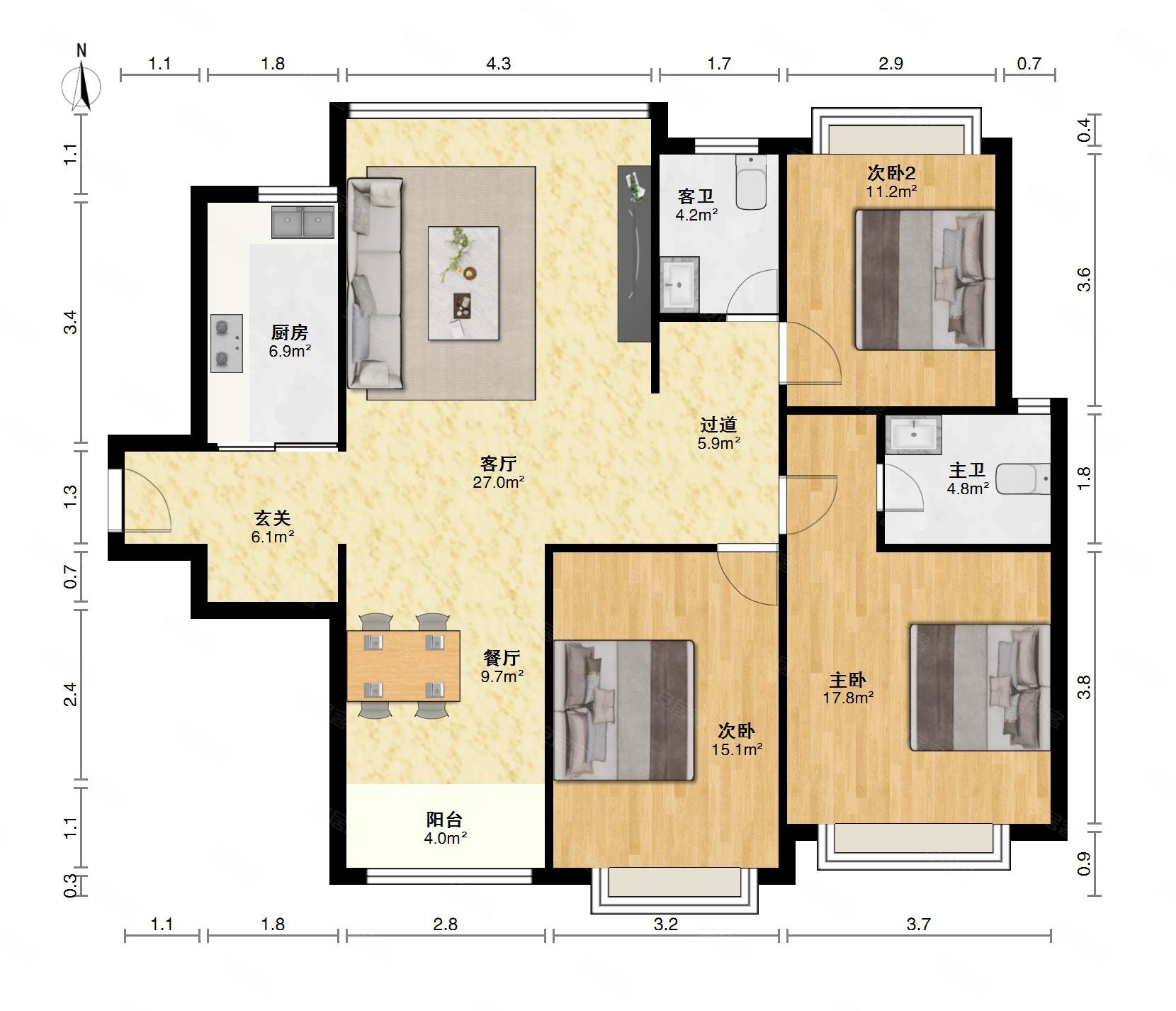 恒茂国际华城南区