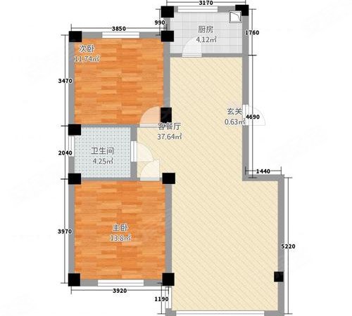 济南安置房141户型图图片