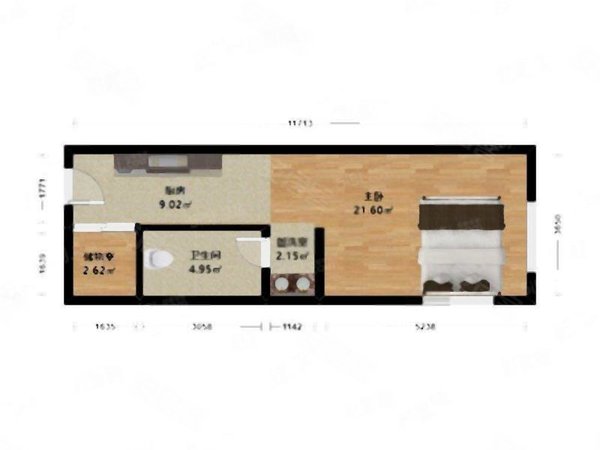 【多图】绿城运河郡,桥西租房,运河郡 短租 月付万达广场 拱宸桥蓝钻