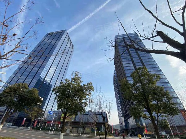 南京江宁麒麟科技城沣麟公园壹号白下高新区精装公寓直租 全景落地窗