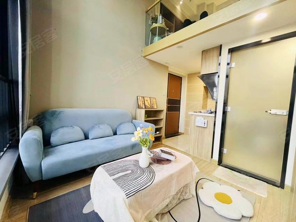 郑州郑东新区新东站片云悦公馆云悦公馆 1室2厅1卫 40平 精装修 电梯