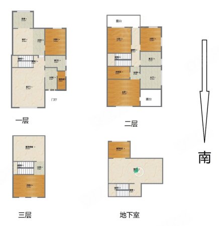 湖光山舍5室3厅3卫209.63㎡南650万