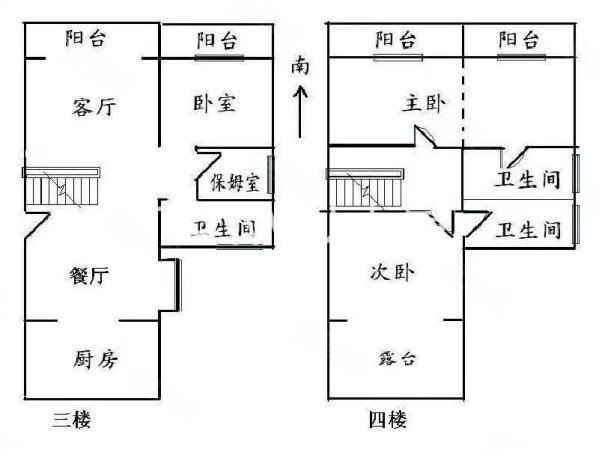 七宝品质大叠墅 使用空间很大 降价急售 带独立车库 全明户型,东苑