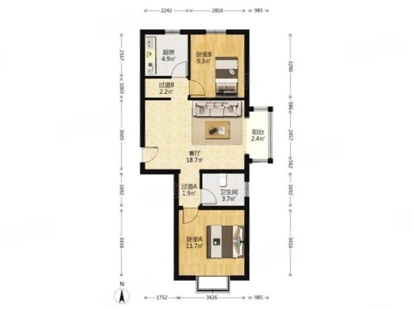 六里桥家园,户型方正.出行方便,小区非常适合居住 随时交易