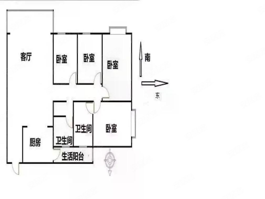 昆明同德广场 环境好向花园 看房方便 低市场价诚售,北泰花园二手房