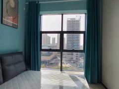 安阳文峰万达广场碧桂园天汇精装修公寓，拎包入住，押一付一出租房源真实图片