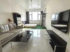 青州青州城区泰华城泰华附近 香江大厦1室45平 南向公寓 家具家电齐全出租房源真实图片