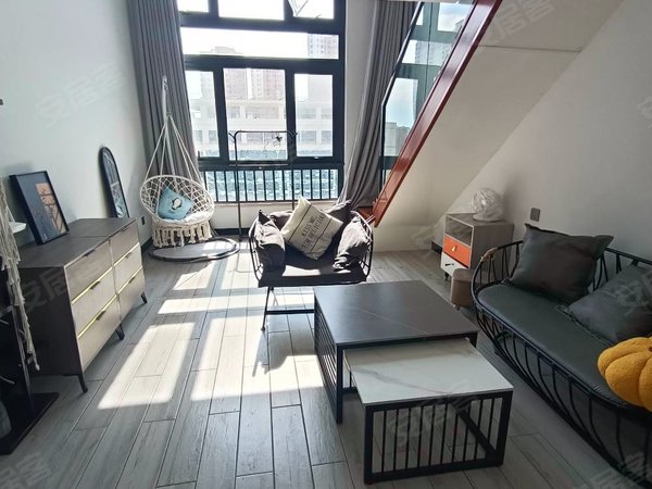 昆明呈贡大学城远洋新干线大学城南地铁口精装复式公寓出租出租房源