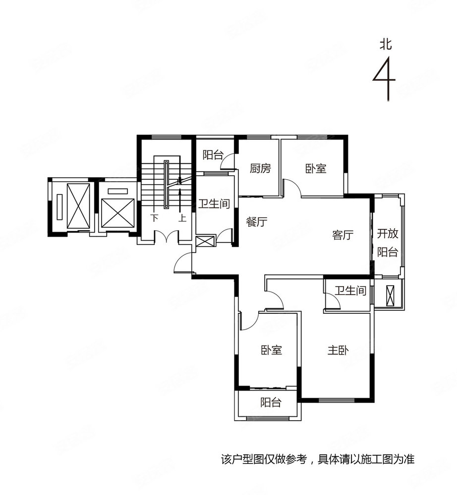 丰县金地首府户型图图片