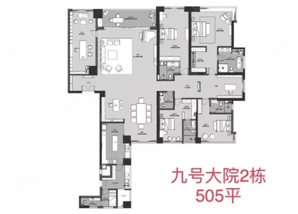 香蜜湖九号大院~送车位~送储藏室~送家具家电~观景房