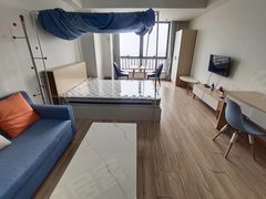 合肥滨湖新区万达文旅城朝南湖景房~万达银座实图实价躺在床上观巢湖楼下地铁银行融创茂出租房源真实图片