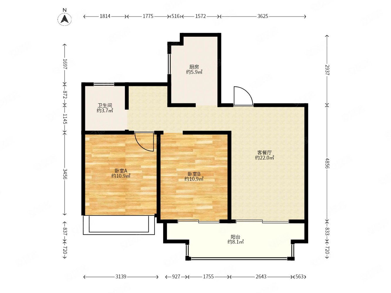 泰村花园商品房  80平好楼层  有证可贷款能过户 看中可谈