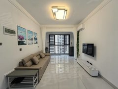 防城港港口桃花湾广场3个月起租红林御府精装修三房两厅两卫干净整洁有钥匙拎包入住出租房源真实图片