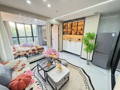 泉州石狮石狮泰禾广场子芳路，泰禾广场附近智能投影单间一室一厅可选，押一付一出租房源真实图片