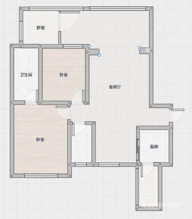 汇融悉尼湾库吉岛3室2厅2卫93.84㎡北109万