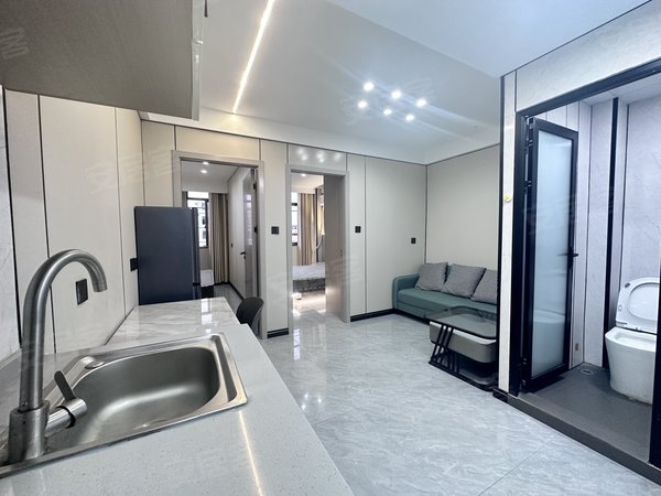 金华浦江县浦江城东一点红大道177号楼现场房東（无中介）压一付一，两室一厅，精装带电梯无物业好停车出租房源真实图片