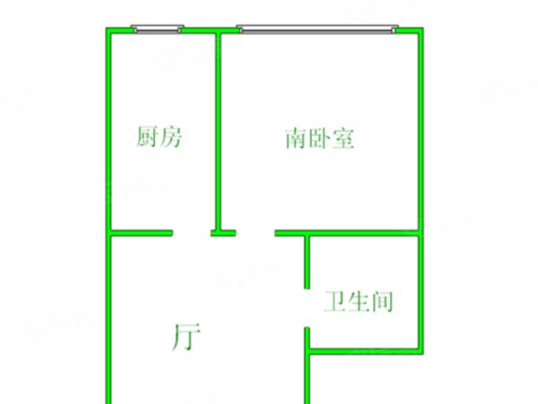 嘉和景苑 两室一厅 可整可分 两房朝南 已通燃气 可办车位