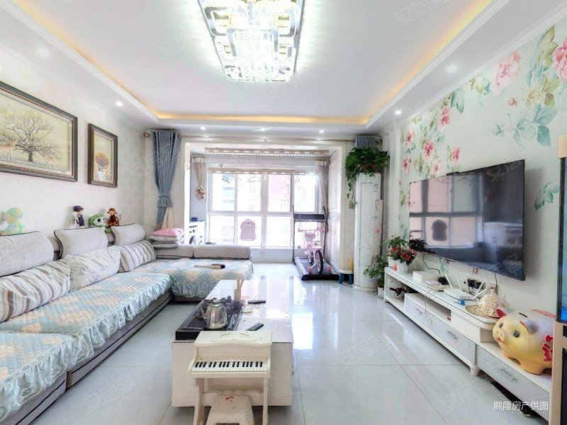 梧桐年华三室两厅一厨两卫,南北通透大两室