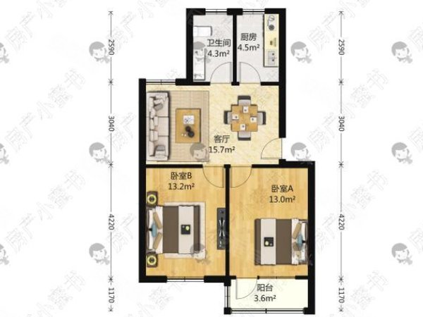 【多图】天苑花园,文三路租房,急租天苑花园 精装两室 温馨舒适 拎包