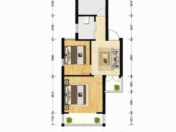 多图 上钢一村 上钢新村租房 上钢一村2室1厅1卫4000元月精装修南北通透 浦东租房 上海58安居客