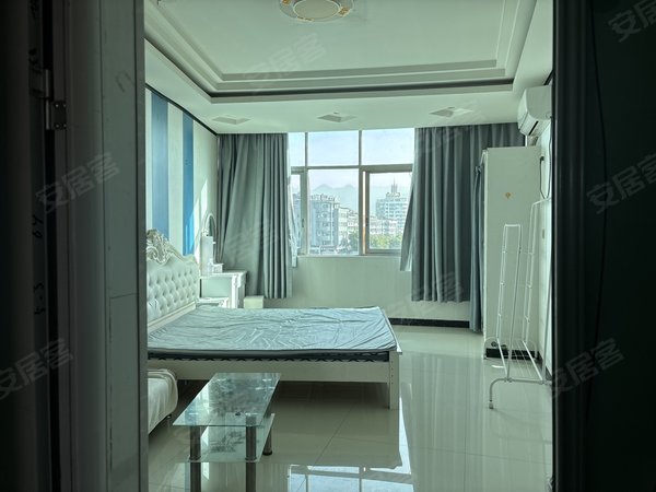 金华浦江县市中心江滨中路2号楼日升大厦楼上 红锐公寓精装修 出行方便 拎包入住出租房源真实图片