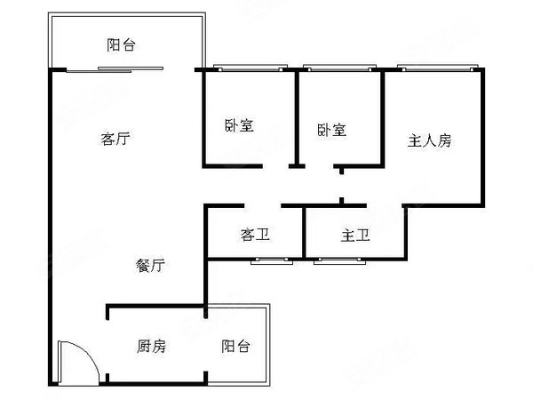 逸翠湾户型图图片