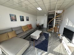 银川金凤丰登CBD商务中心附近有鱼公寓精装复式一室家具家电齐全照片实图出租房源真实图片