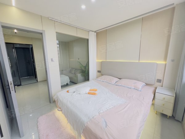 金华东阳东阳江北平川路351号楼平川路荷山菜场夜市 大单间 一室一厅 复试Logo 两室一厅出租房源真实图片