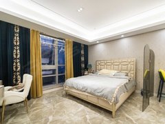 南京建邺奥南升龙汇金 豪装单室 全屋改造 定制家具 江景房 包物业费 急出租房源真实图片
