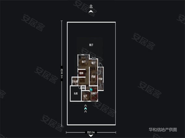 东山墅6室4厅6卫420㎡南7500万