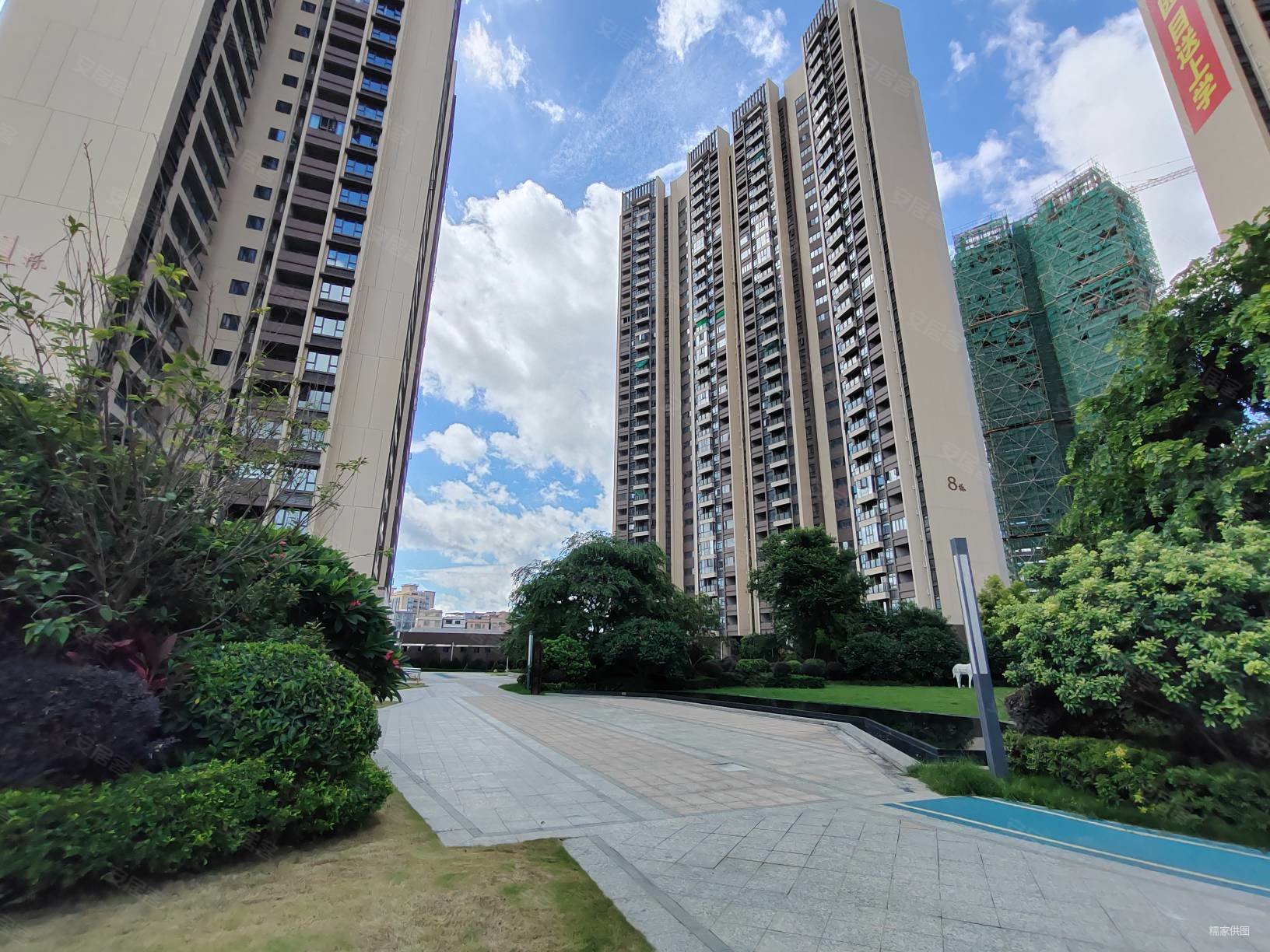 骏宏花园装修好小三房配上家具家电就可入住