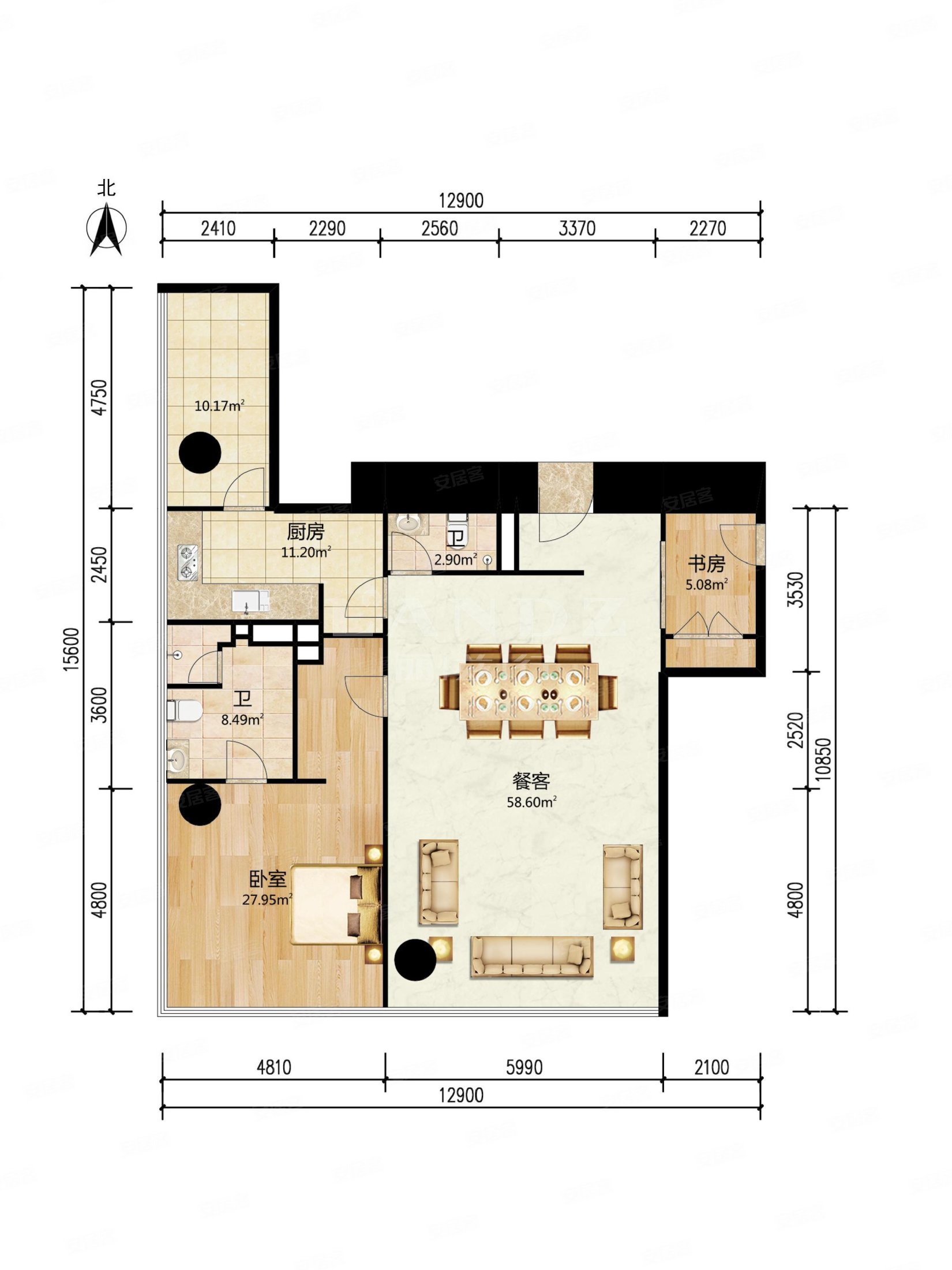 2开头入住深圳湾一号,170平总裁大套房,12人居  !