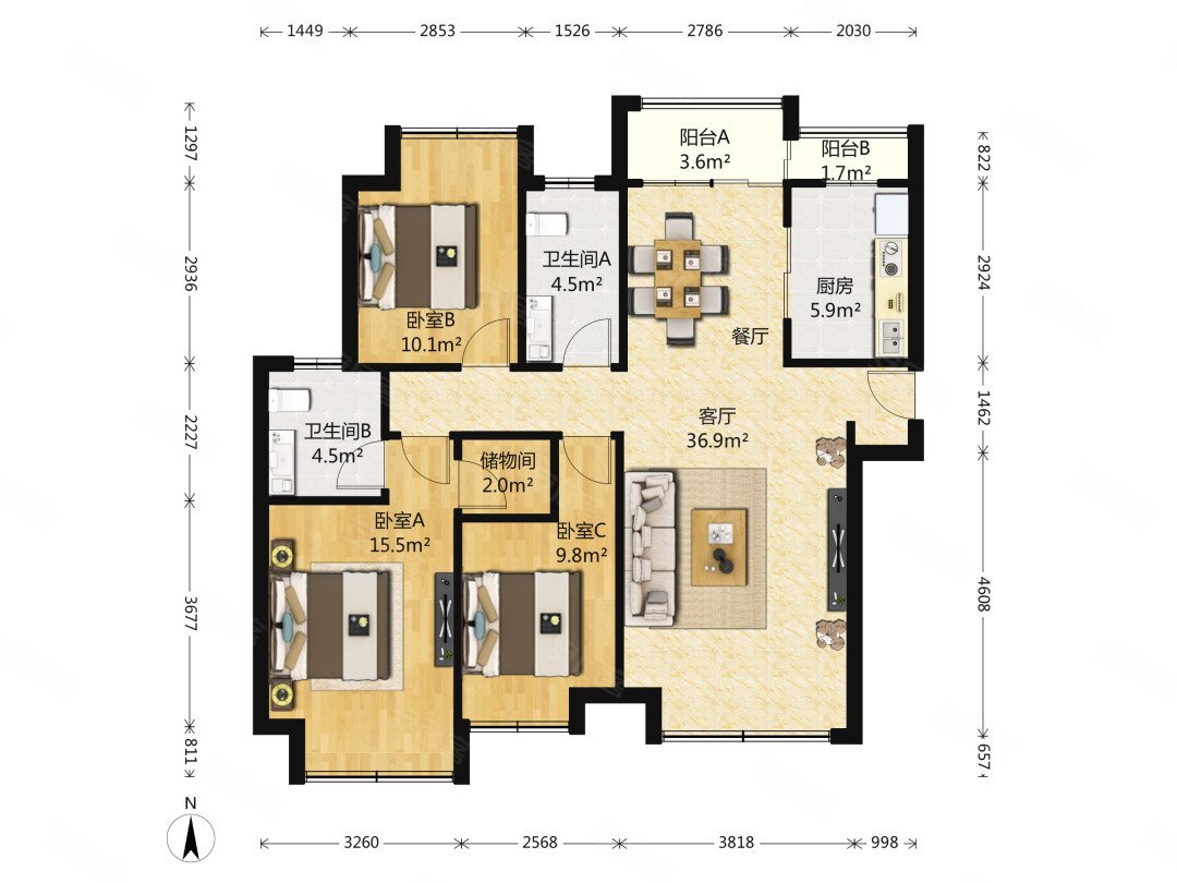 鲁能领秀城中央公园17区18区