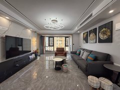 仙桃干河干河城区急租，绿地香格里啦精装大四房，家电家居齐全，拎包入住随时看房出租房源真实图片