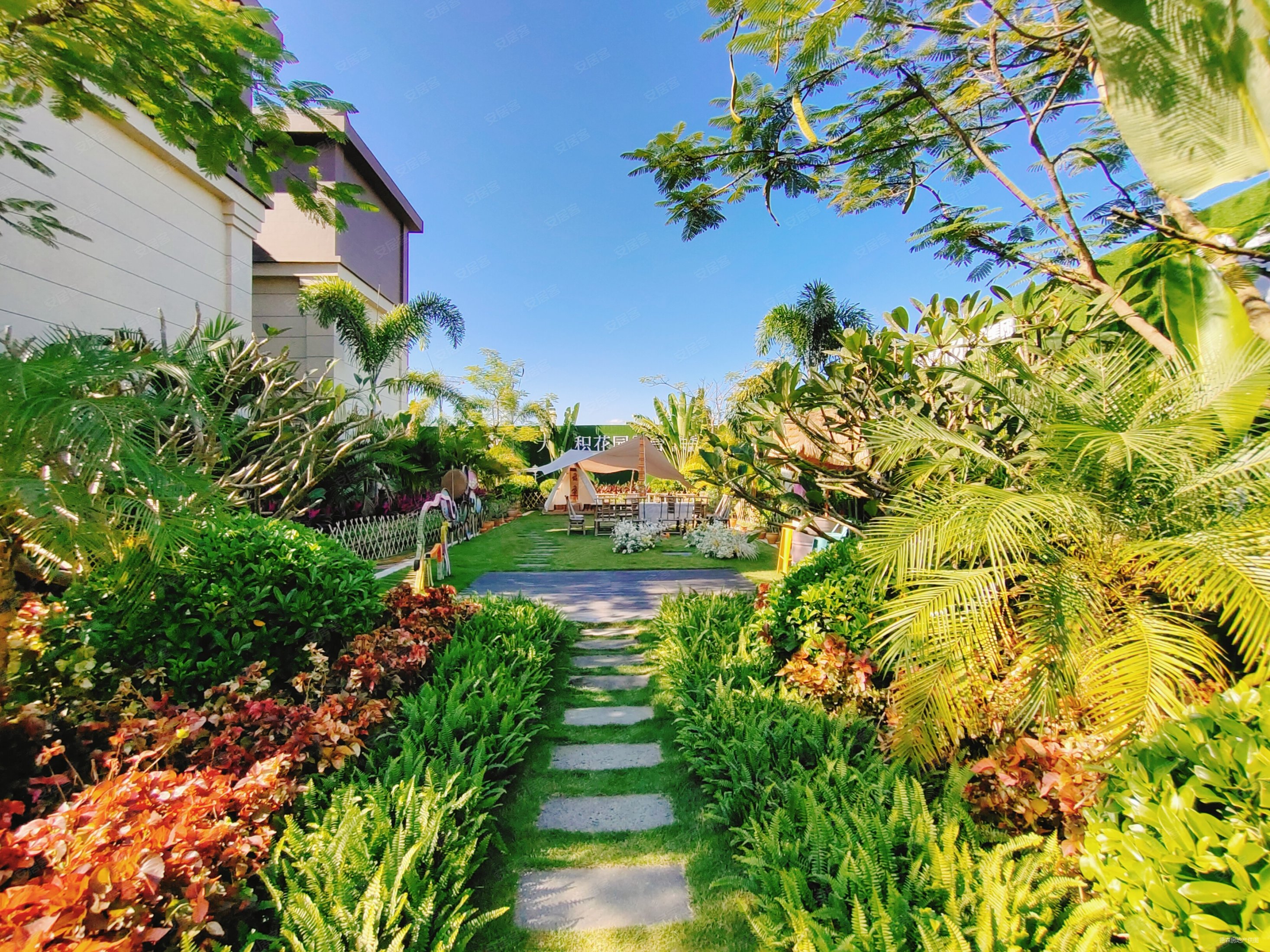 边户精装别墅6100送80米露台前后花园温泉带车位