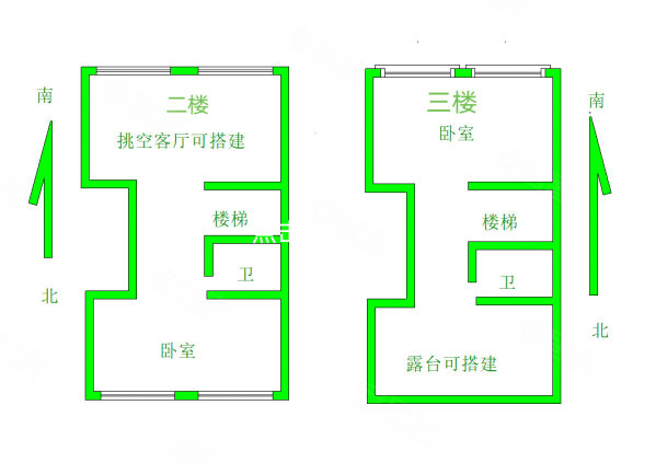 奥特莱斯(别墅)3室2厅3卫198.5㎡南北239万