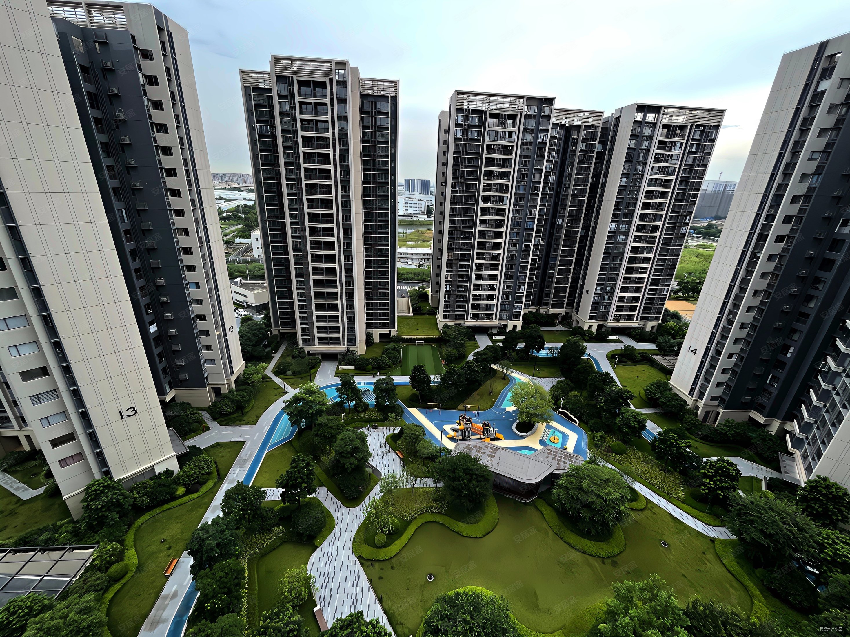 华润桐悦花园精装复式四房花都湖湿地公园旁配套金广附