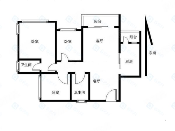 珠海香洲南屏华发水岸(二期)新上,南屏华发3房2卫家私电器齐全,安静