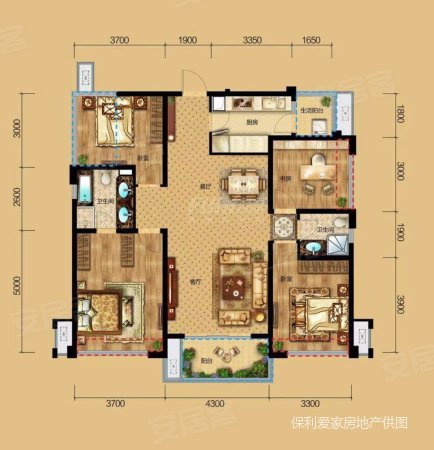 131平 保利大都汇君汇 200 南北通透 诚心出售